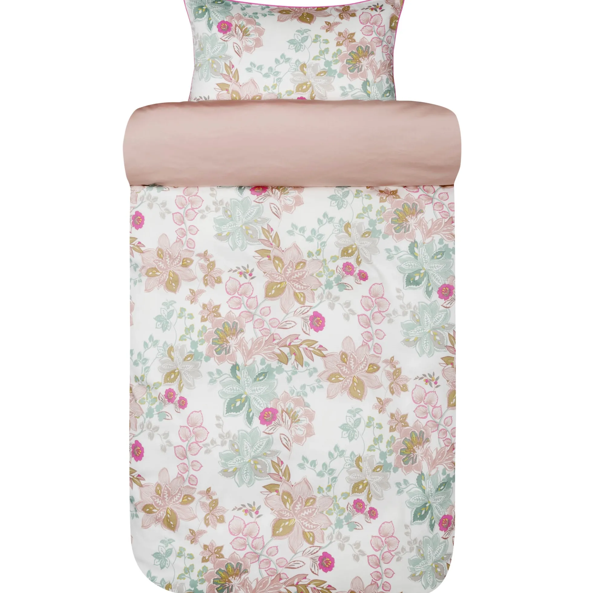 Sengetøj 140x220 cm - 100% bomuldssatin - Høie Of Scandinavia - Cassandra Warm pink