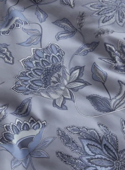 Sengetøj 140x200 cm - 100% bomuldssatin - Høie Of Scandinavia - Mille Denim Blå