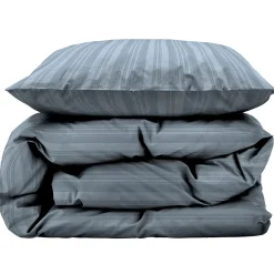 Sengetøj 140x220 cm - 100% Damaskvævet bomuldssatin - Södahl Noble - Blå