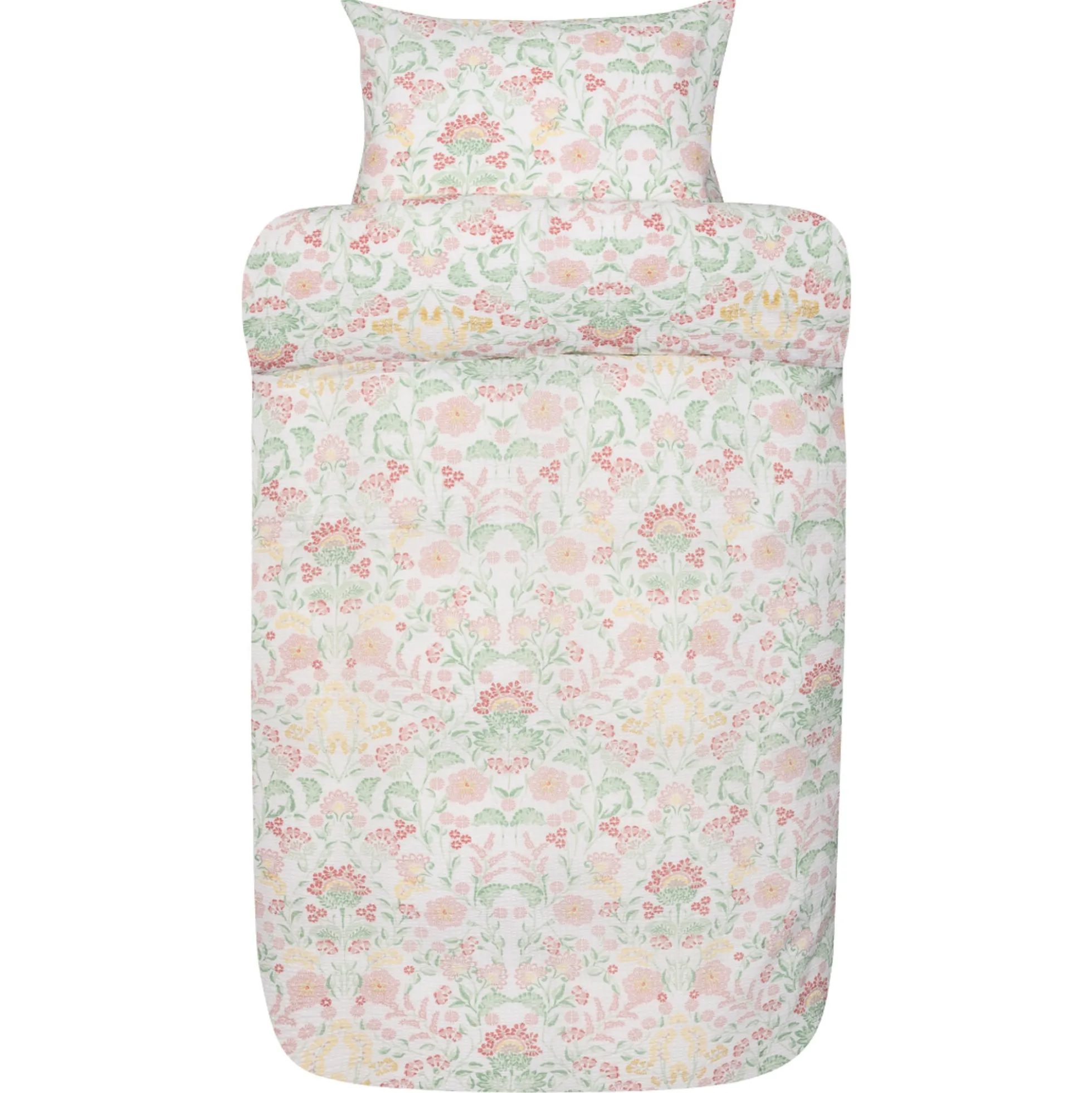 Sengetøj 140x220 cm - Henne dusty rose - Bæk og bølge sengetøj - 100% bomuld - Høie dynebetræk