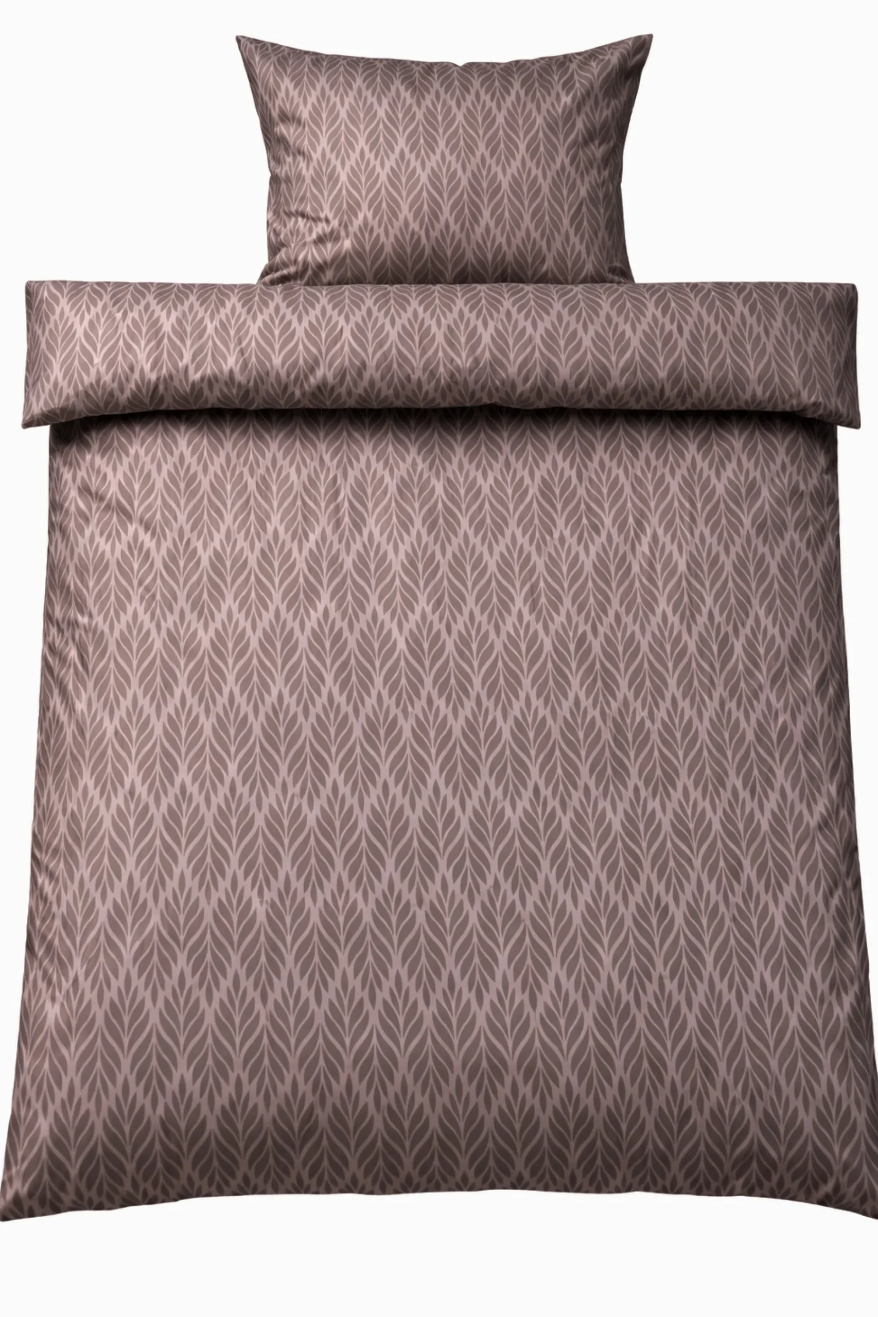 Sengetøj 140x220 cm - Microfiber - Brunt mønster