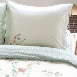 Sengetøj 200x220 cm - Okinawa white - Vendbar dobbelt dynebetræk - 100% bomuld - Pip Studio sengetøj