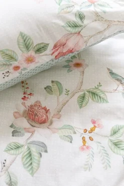 Sengetøj 200x220 cm - Okinawa white - Vendbar dobbelt dynebetræk - 100% bomuld - Pip Studio sengetøj