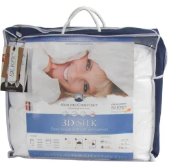Silkedyne - Fyldig helårsdyne - 150x210 cm - Nordic Comfort - Vaskbar silkedyne