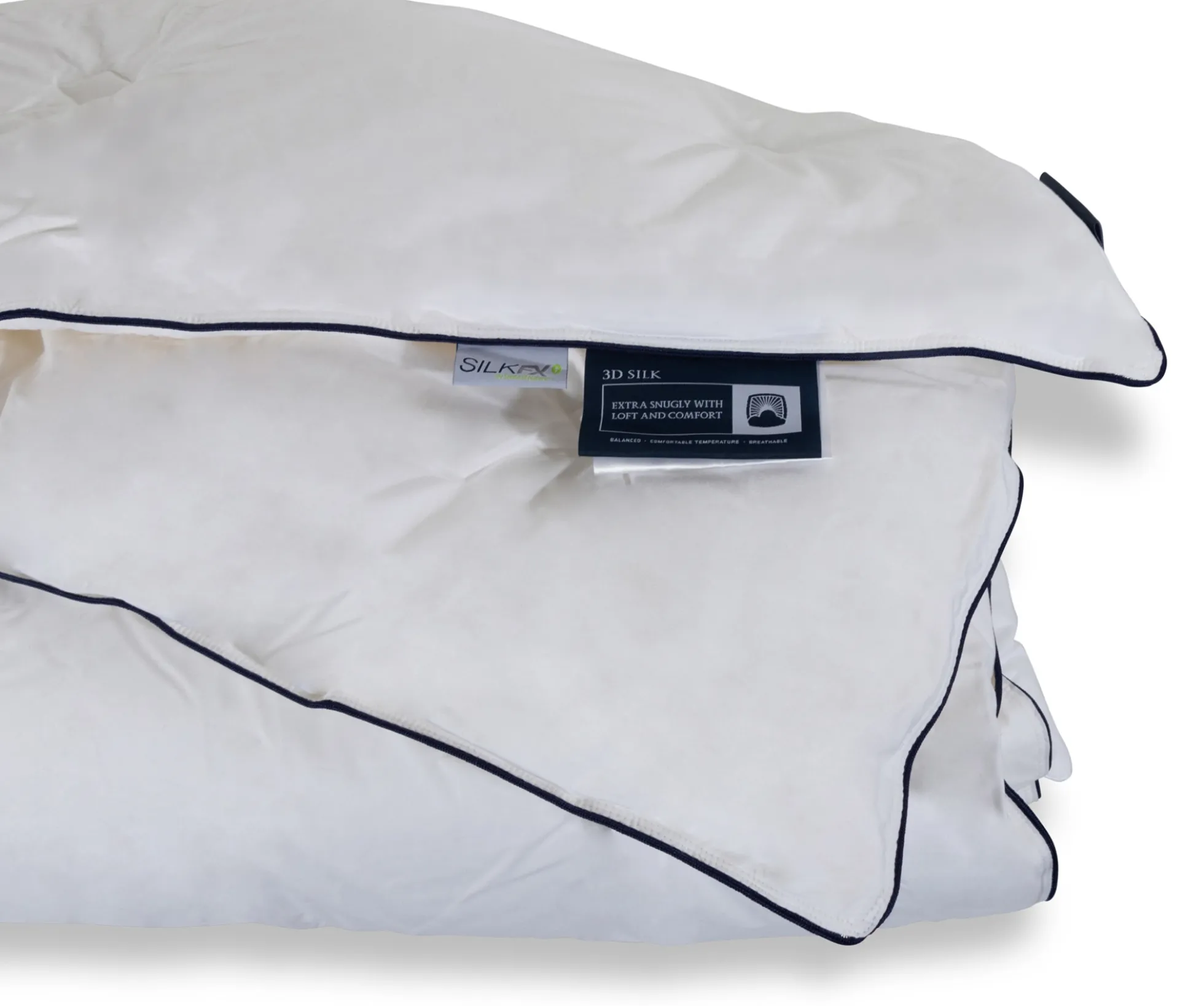 Silkedyne - Fyldig helårsdyne - 150x210 cm - Nordic Comfort - Vaskbar silkedyne