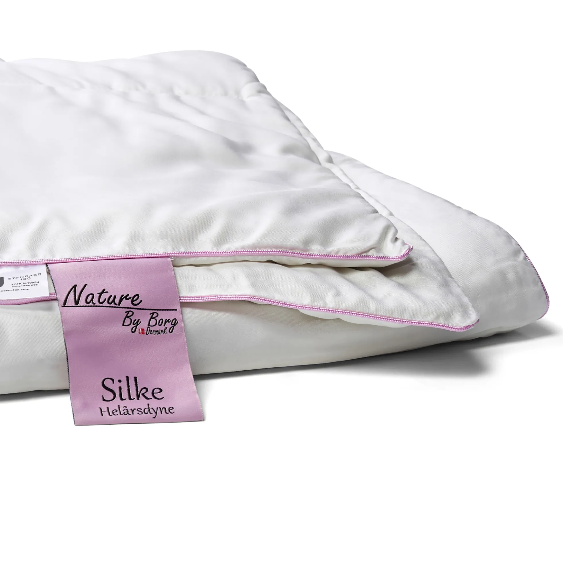 Silkedyne - Helårsdyne i 100% mulberry silke og bambus - 140x200 cm - Nature By Borg dyne