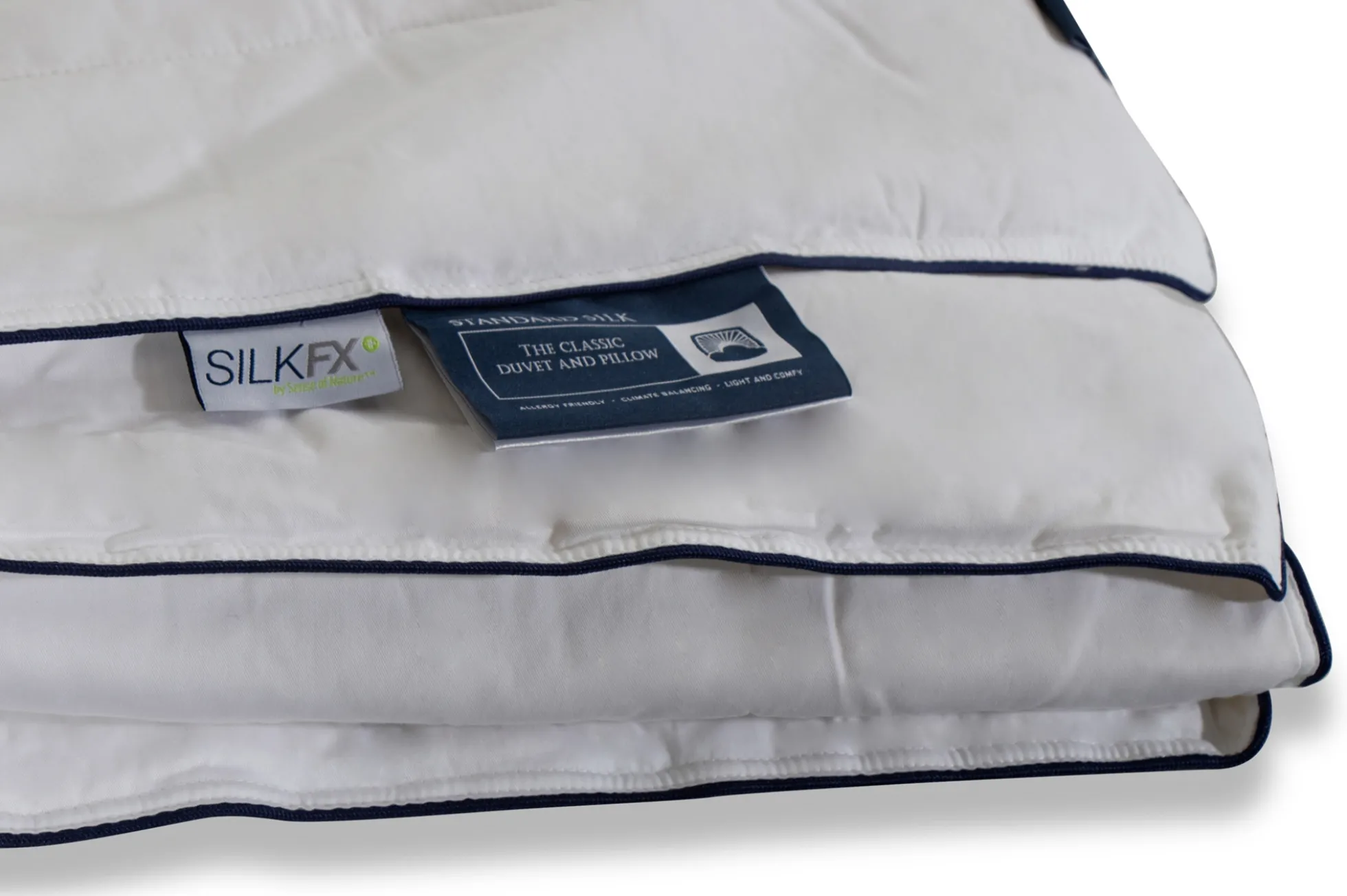 Silkedyne helårsdyne - 100% mulberry silke - 140x200 cm - Nordic Comfort silke dyne