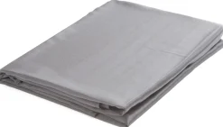 Silkelagen - Kuvertlagen 180x200x8 cm - Grå - 100% Silke - Butterfly Silk