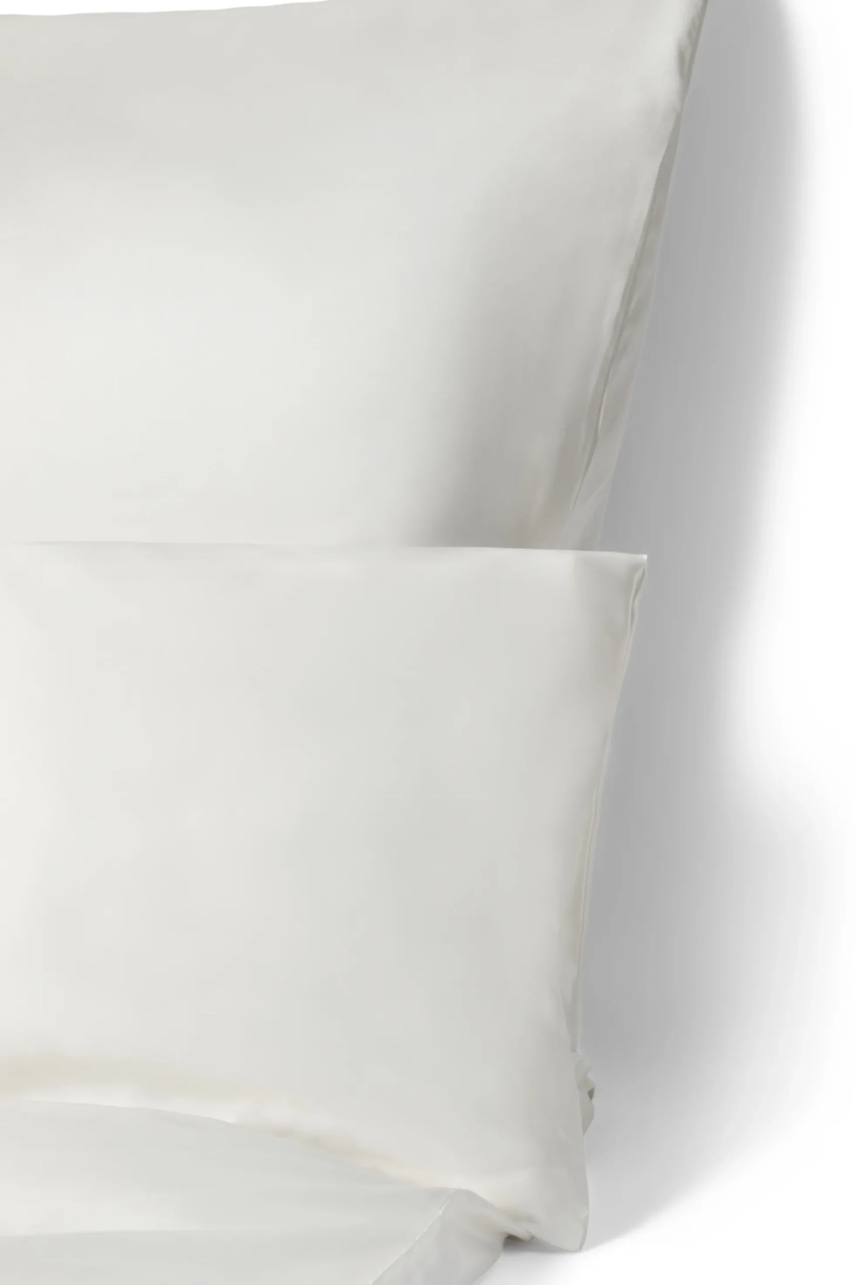 Silke sengetøj 240x220 cm - Dobbelt sengetøj - 100% morbærsilke - Hvid