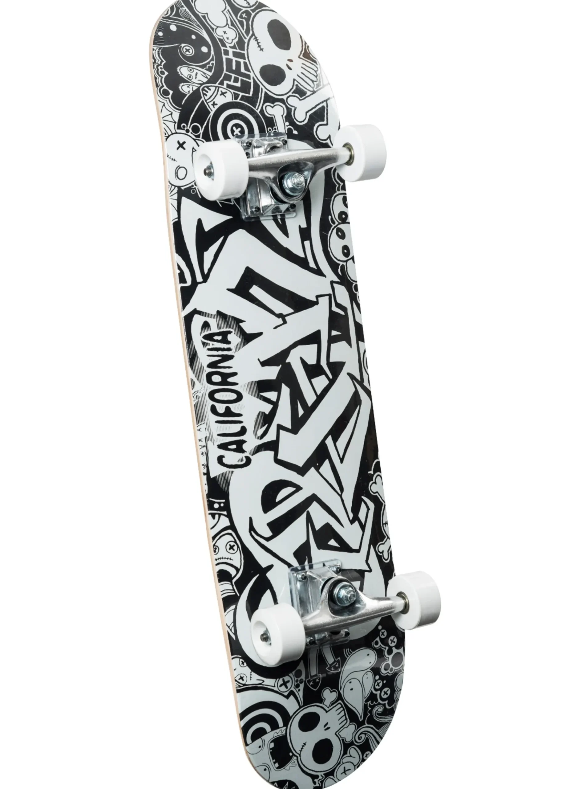 Skateboard - California Concave Maple - Hvid