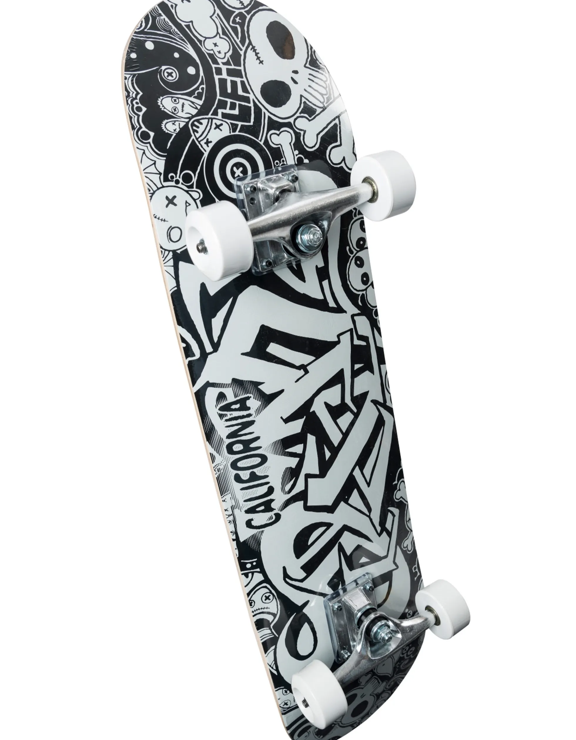 Skateboard - California Concave Maple - Hvid