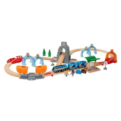 Smart Tech Sound Togbane Action Tunnel Rejsesæt - BRIO