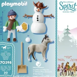 Snesjov med Snips & Hr. Gulerod - PLAYMOBIL Spirit