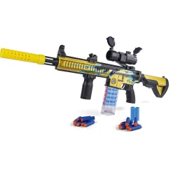 Sniper 416 XA3 softbullet-gevær med kikkert - 20 skumpile - 74 cm