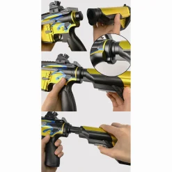 Sniper 416 XA3 softbullet-gevær med kikkert - 20 skumpile - 74 cm