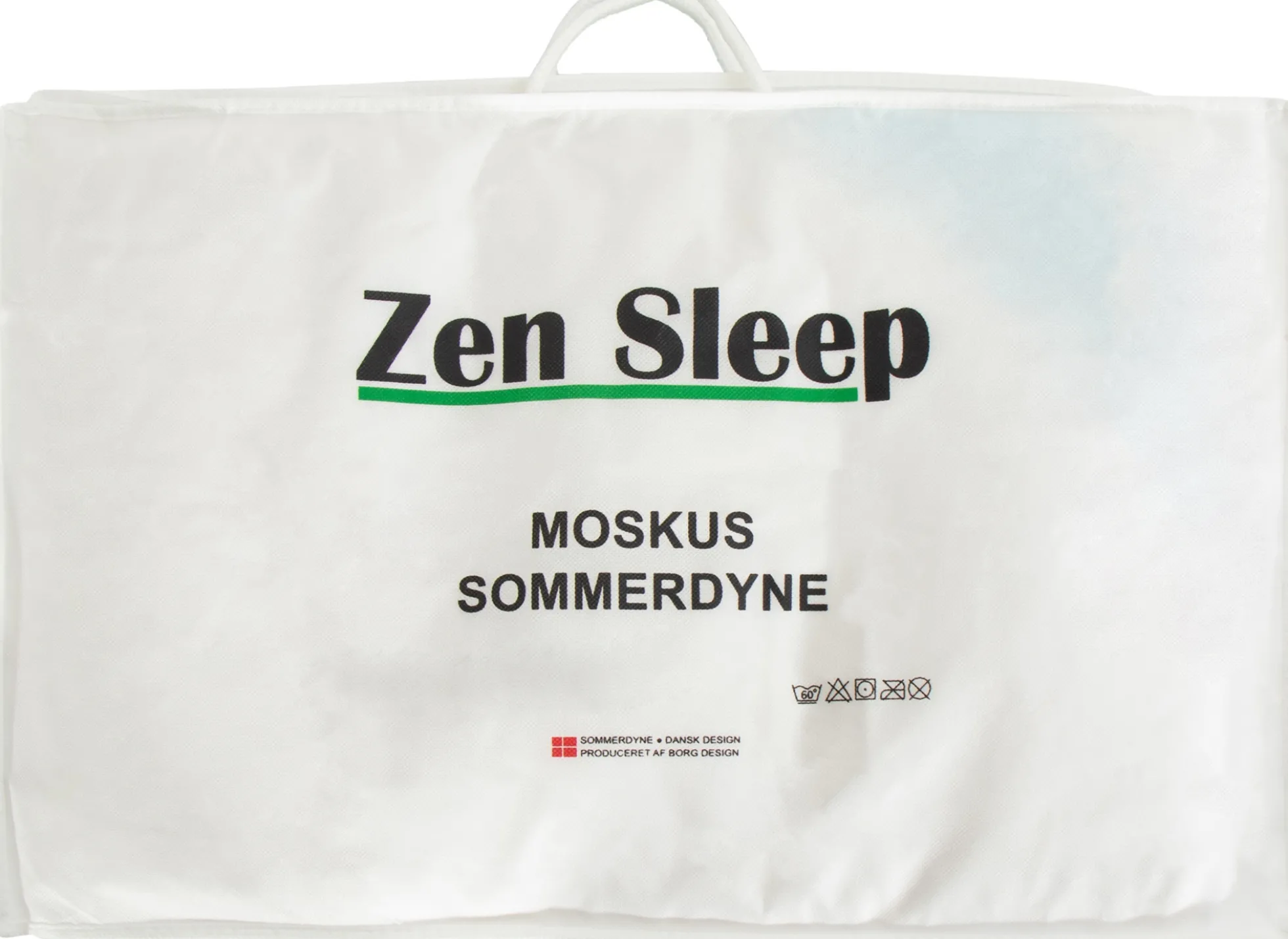 Sommerdyne 240x220 cm - Dobbeltdyne med moskusdun - Zen Sleep Let og sval dobbeltdyne