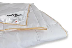 Sommerdyne - 200x200 cm - Dobbeltdyne med 100% gåsedun - Borg Living let sommerdyne
