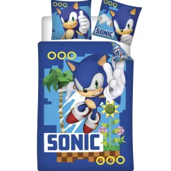 Sonic sengetøj - 100% bomuld - Børnesengetøj 140x200 cm