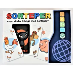 Sorteper spil med dyr - 41 kort