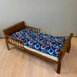 Spiderman sengetøj - 100% bomuld - Junior sengetøj 100x140 cm - Mørkeblå