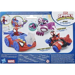 Spidey Web Crawler køretøj med figur og nettilbehør - 7,6 cm