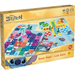 Stitch 2-i-1 Gåse-/ludospil - Familiespil