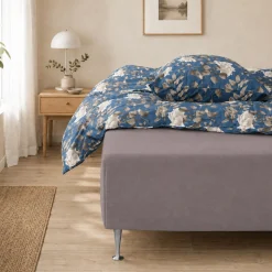 Stræklagen 70x160 cm - Antracitgrå - 100% bomuld jersey lagen - Faconlagen til juniormadras