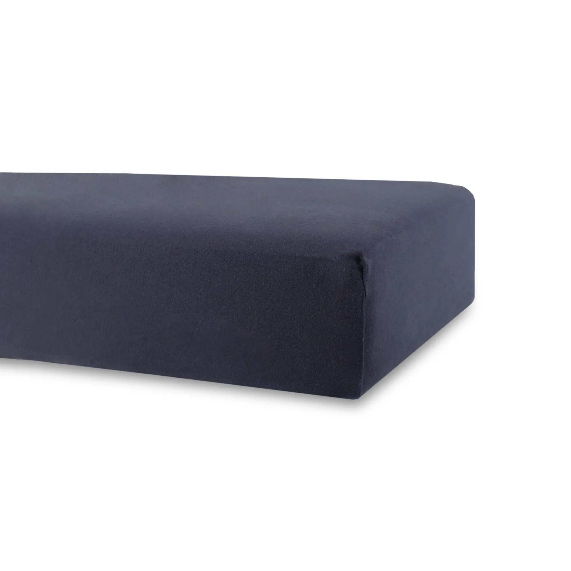 Stræklagen 60x120 cm - Mørkeblåt - 100% bomuld jersey lagen - faconlagen til babymadras