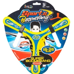 Super boomerang - Sjov og udfordrende kasteleg - Gul