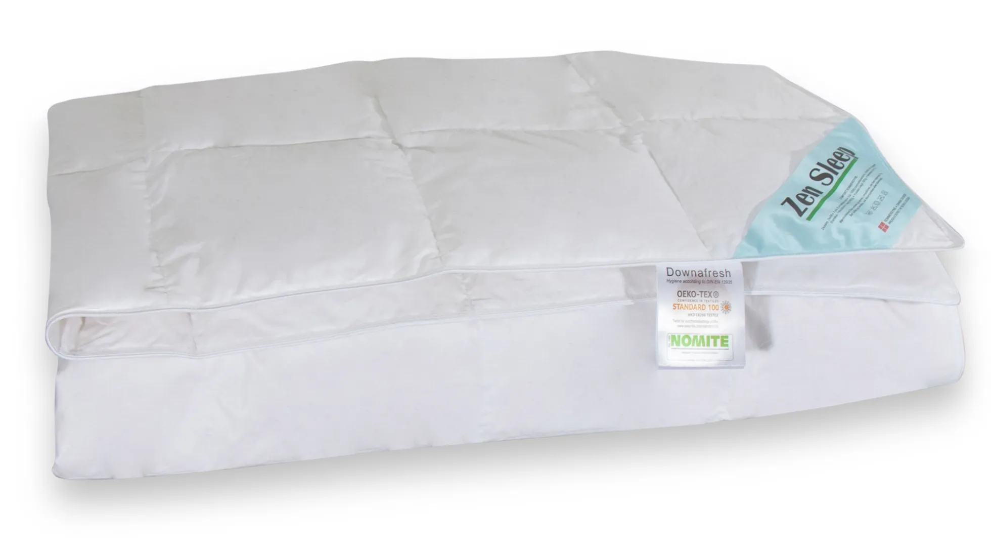 Sval sommerdyne - King size dobbeltdyne - Europæiske dun - 240x220 cm - Zen Sleep