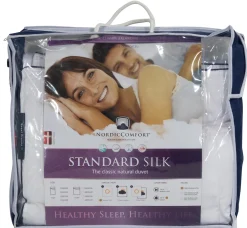Sval sommer dyne - Silkedyne med 100% mulberry silke - 140x200 cm - Nordic Comfort