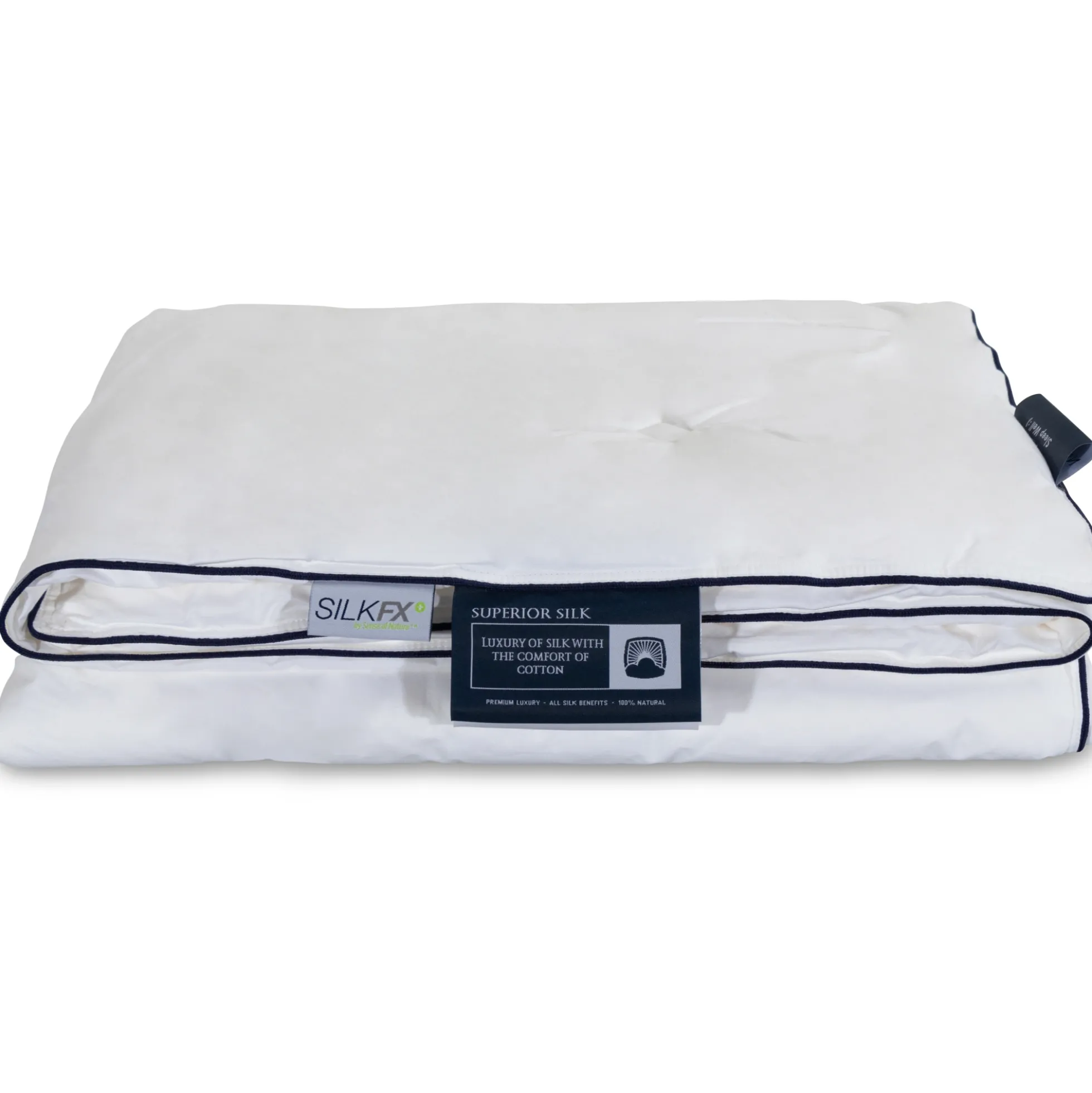 Sval sommer silkedyne med 100% langfibret silke - 140x200 cm - Nordic comfort Superior