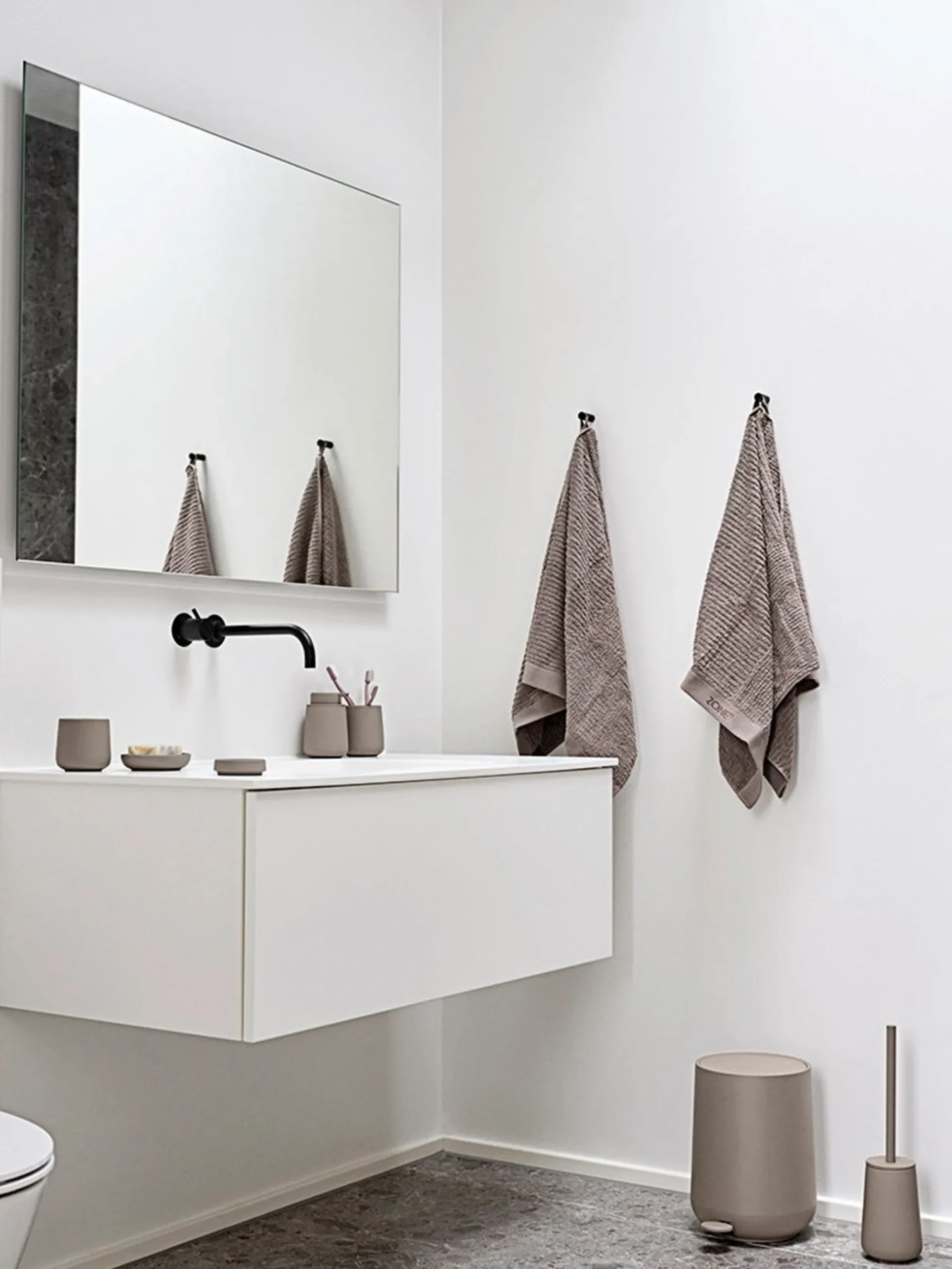 Tandbørstekrus - Zone Denmark - Nova One Taupe