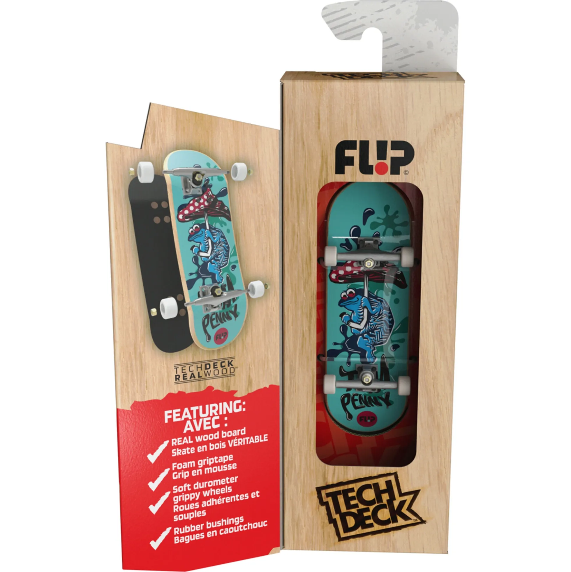Tech Deck performance skateboard i træ - Assorteret
