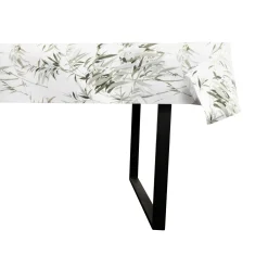 Tekstil voksdug - 140 cm bred - 30 meters rulle - Bamboo green - Voksdug med akrylbelægning