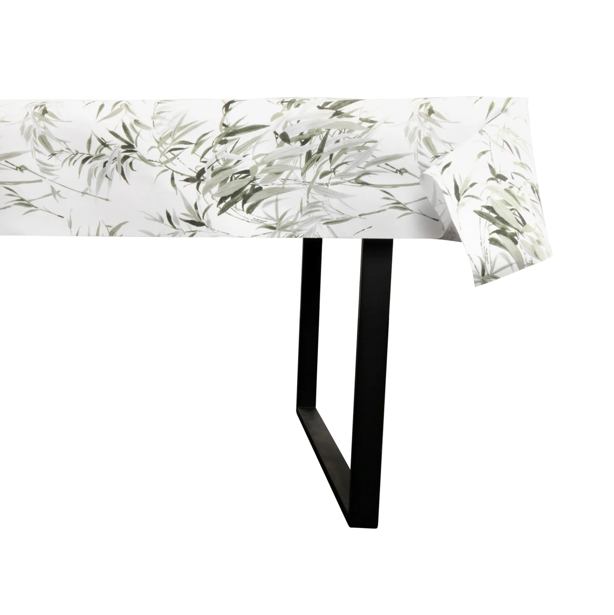Tekstil voksdug - 140 cm bred - 30 meters rulle - Bamboo green - Voksdug med akrylbelægning
