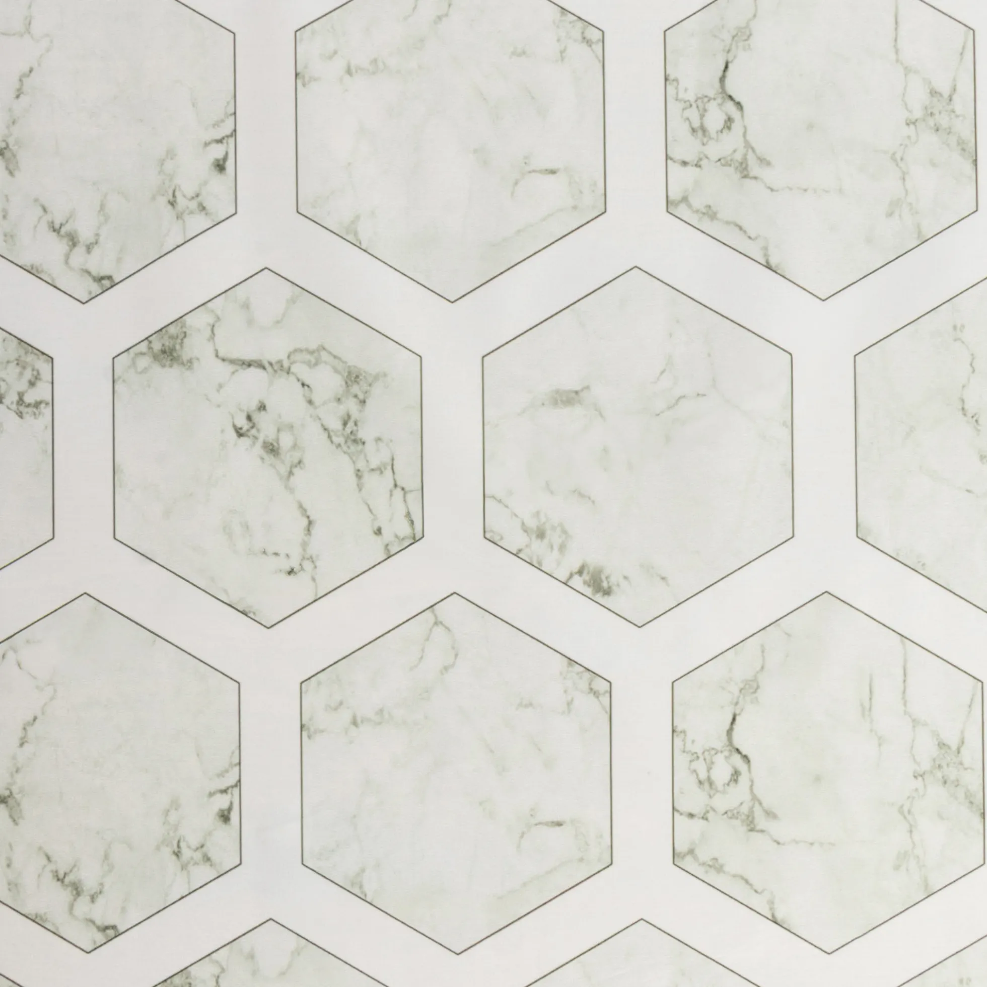 Tekstil voksdug - 140 cm bred - På metermål - Marble Beehive - Voksdug med akrylbelægning