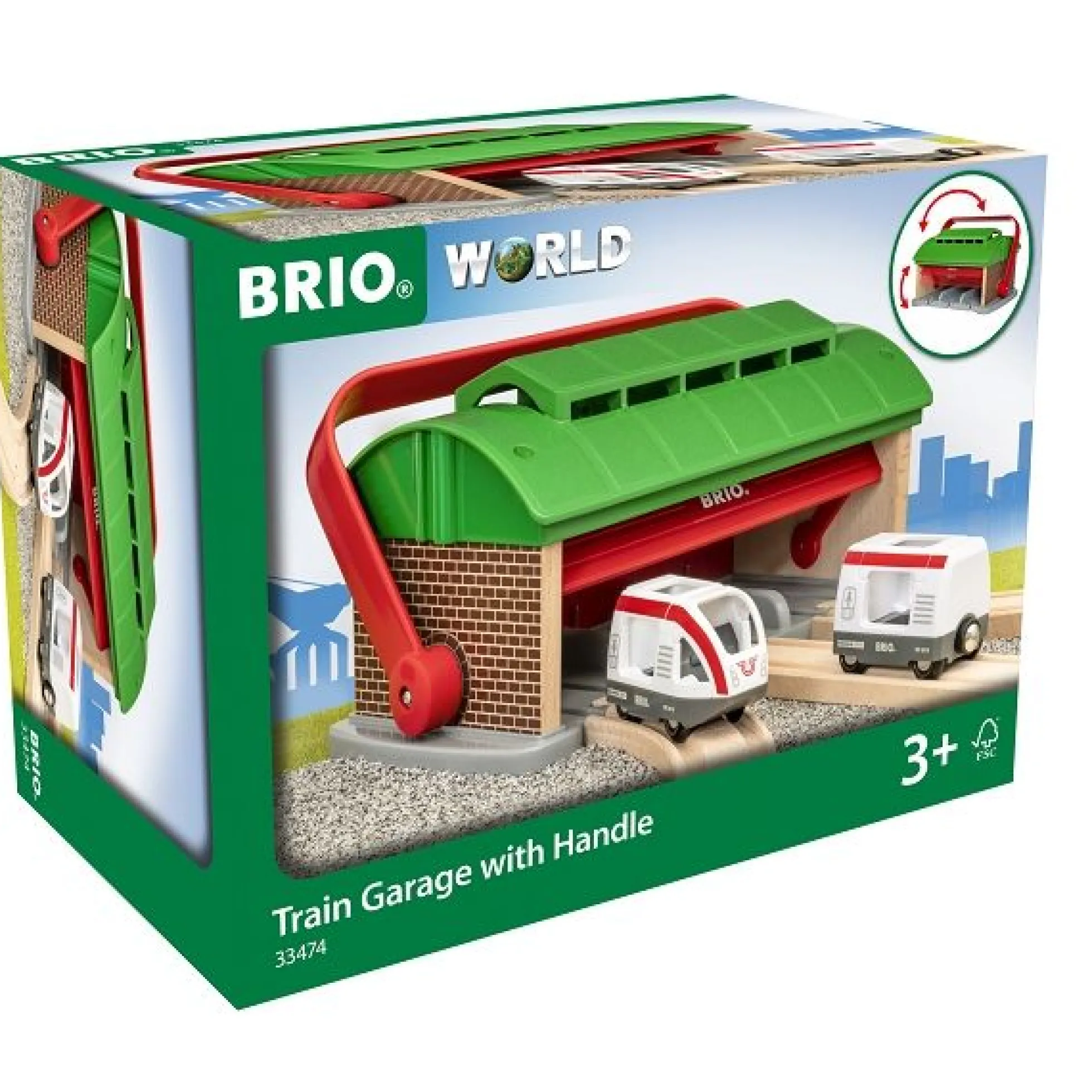 Toggarage med bærehåndtag - 2020 - BRIO