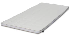 Topmadras ekstra længde - 140x210 cm 5 cm høj - NASA Memory Skum - Borg Living - Ergonomisk topmadras
