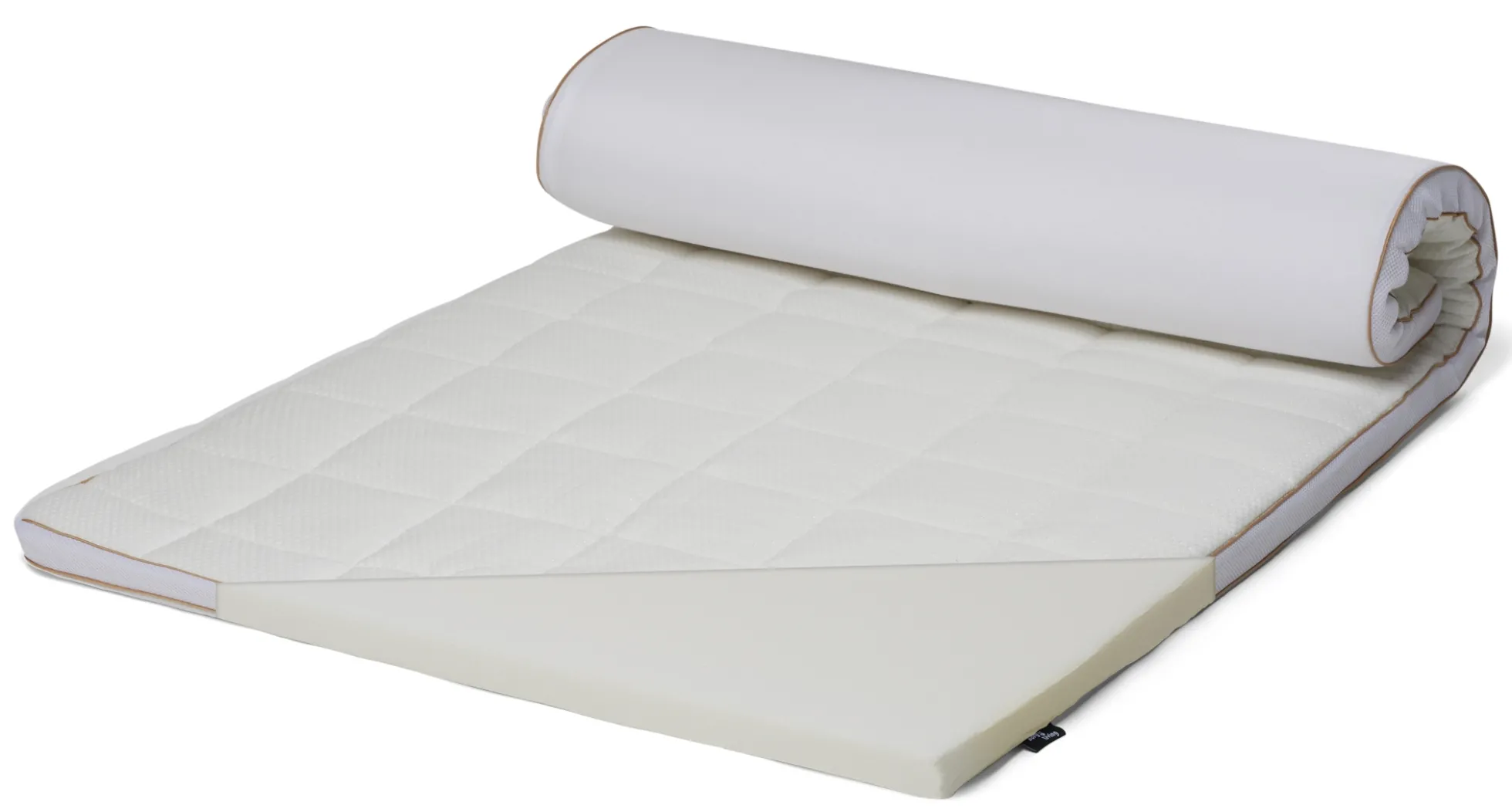 Topmadras ekstra længde - 140x210 cm 5 cm høj - NASA Memory Skum - Borg Living - Ergonomisk topmadras
