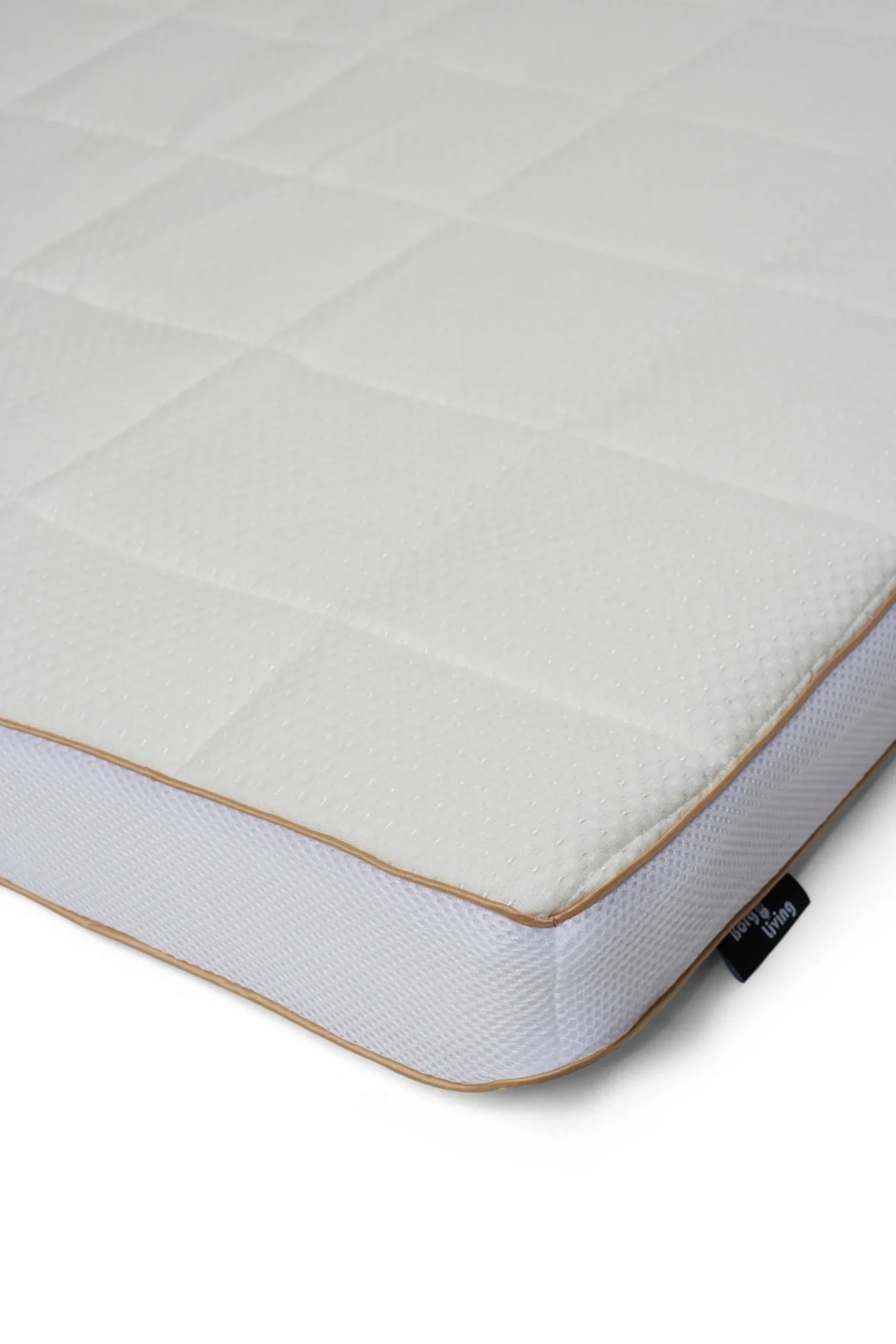 Topmadras - 90x210 cm 8 cm høj - NASA Memory skum - Borg Living - Ergonomisk topmadras