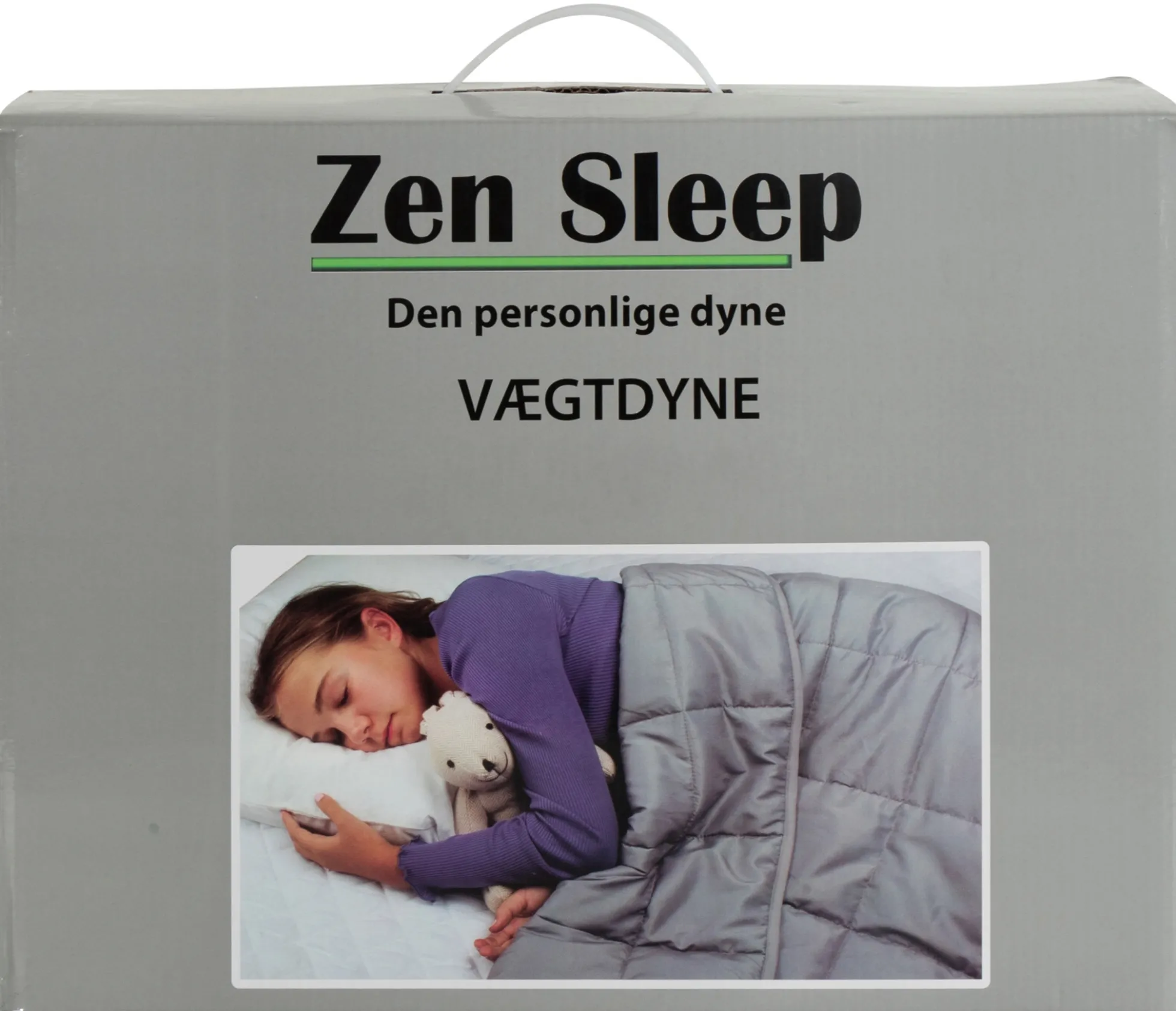 Tyngdedyne - 4,4 kg vægtdyne med glasperler - 140x220 cm - Zen Sleep dyner