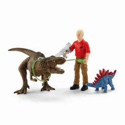 Tyrannosaurus Rex attack - Schleich