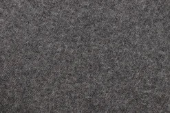 Uldplaid - 40% Cashmere - 130x200 cm - Ensfarvet mørkegråt uldtæppe - By Borg plaid