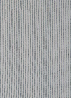 Uldplaid med finkæmmet uld - 130x200 cm - Blødt uldtæppe med flotte blå striber - By Borg plaid