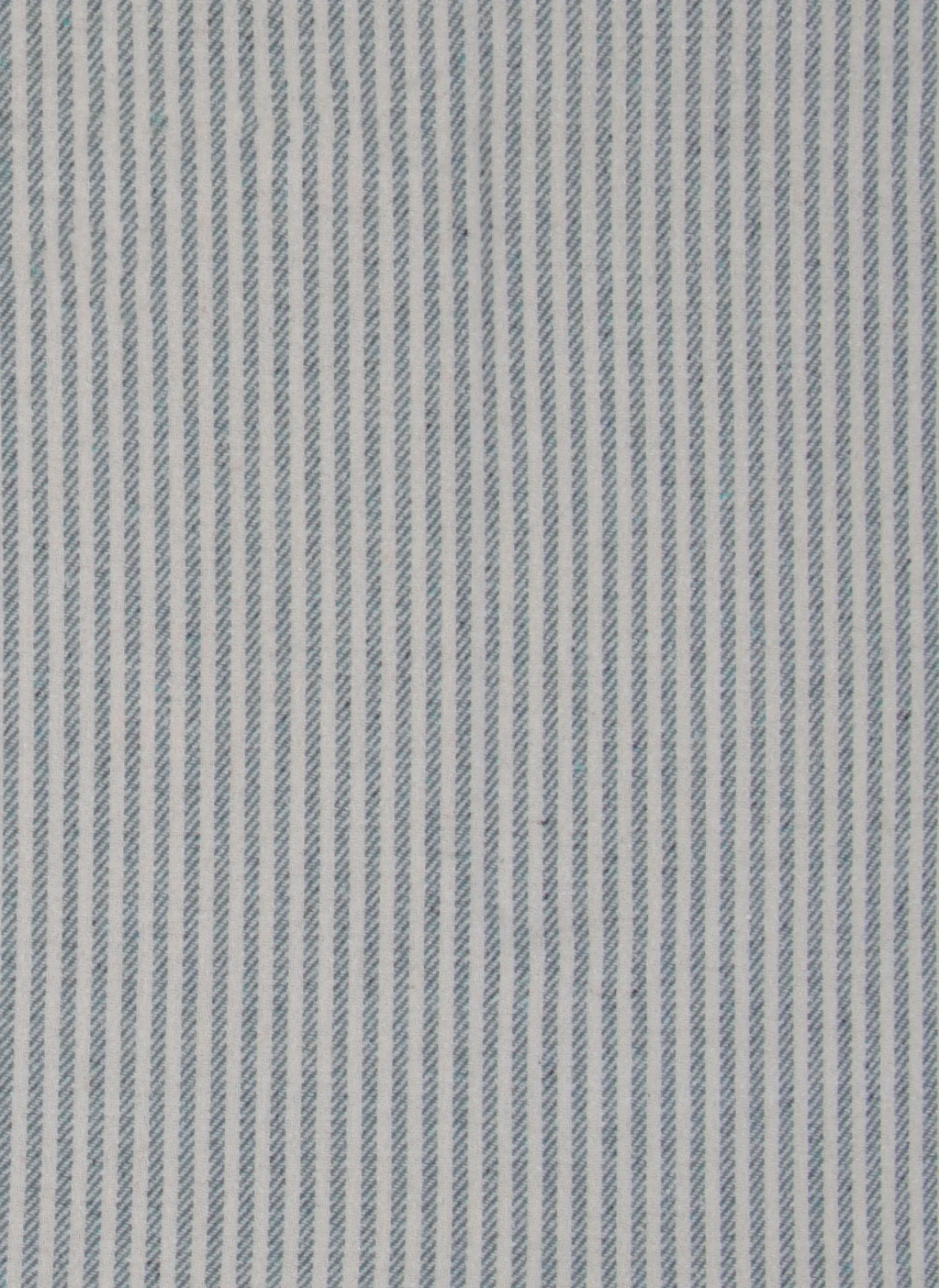 Uldplaid med finkæmmet uld - 130x200 cm - Blødt uldtæppe med flotte blå striber - By Borg plaid