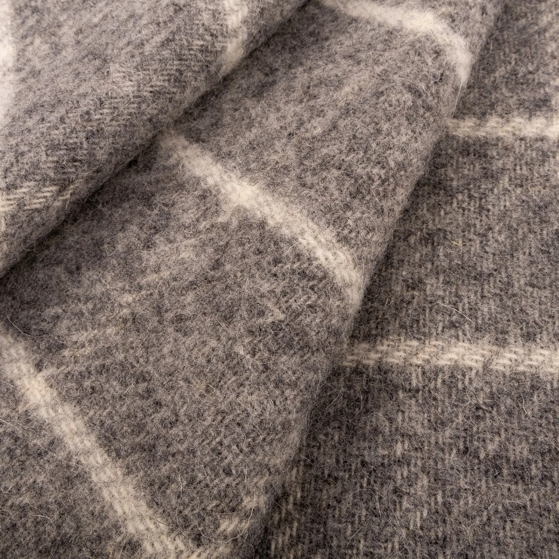 Uldplaid - 100% Uld - 130x200 cm - Oslo Wild brun