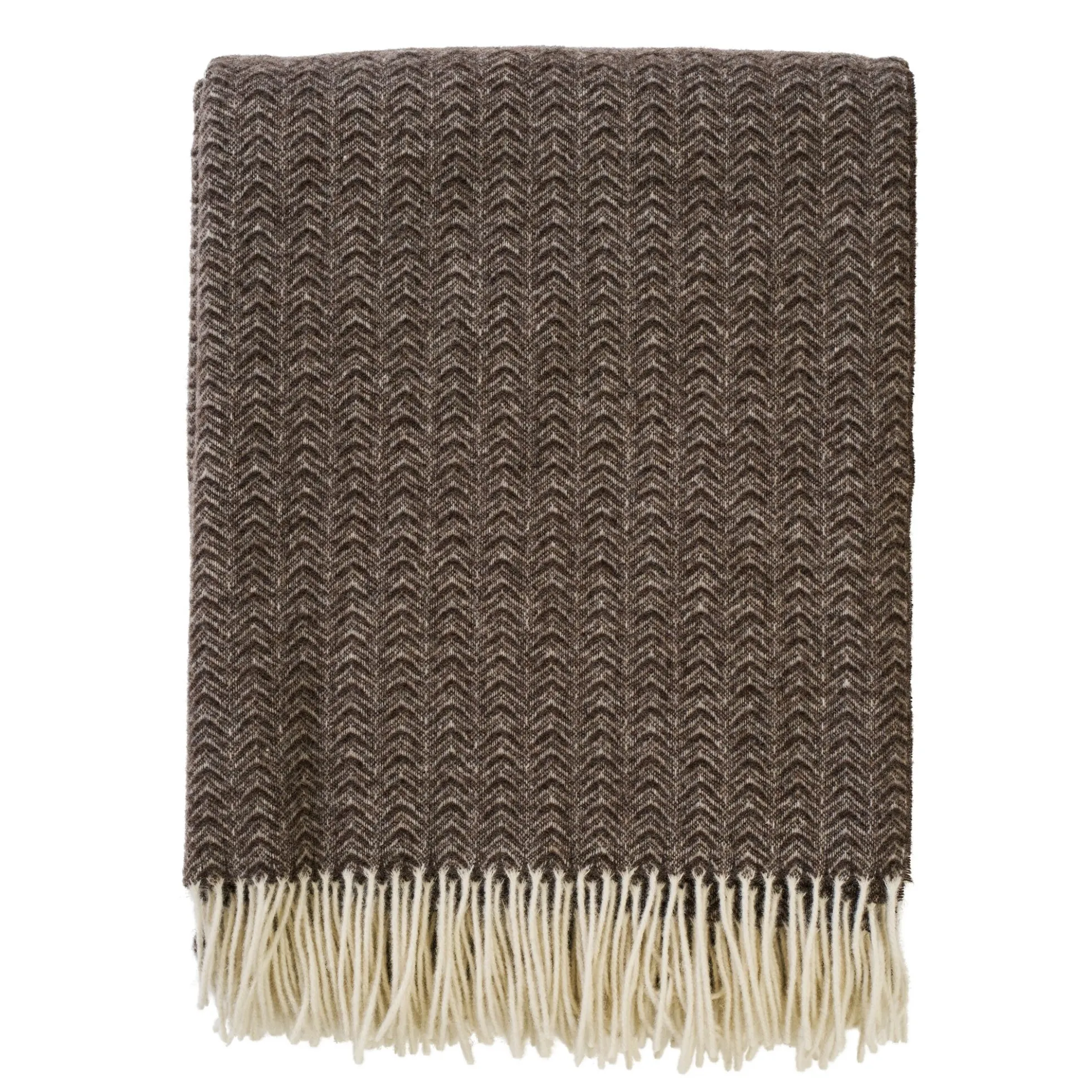 Uldplaid - 140x200 cm - Cashmere og merinould - Lucas Cigar