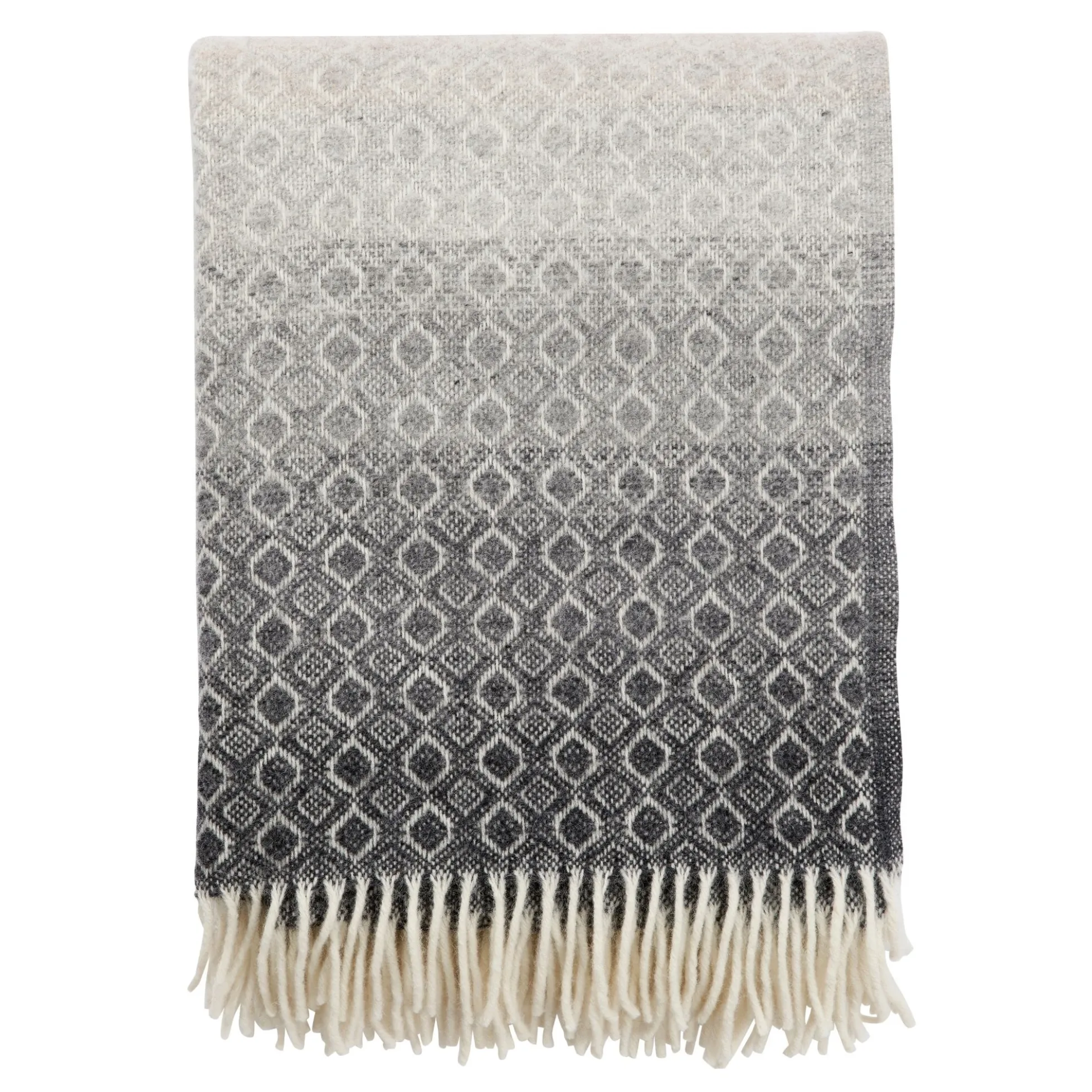 Uldplaid - 130x200 cm - 100% Lammeuld - Havanna Naturel
