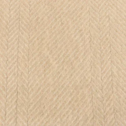 Uldplaid 130x200 cm - 100% Ren ny uld - Herringbone Sand